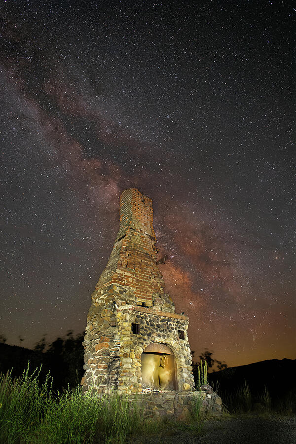Cosmic Fireplace Photograph by Mike Lee