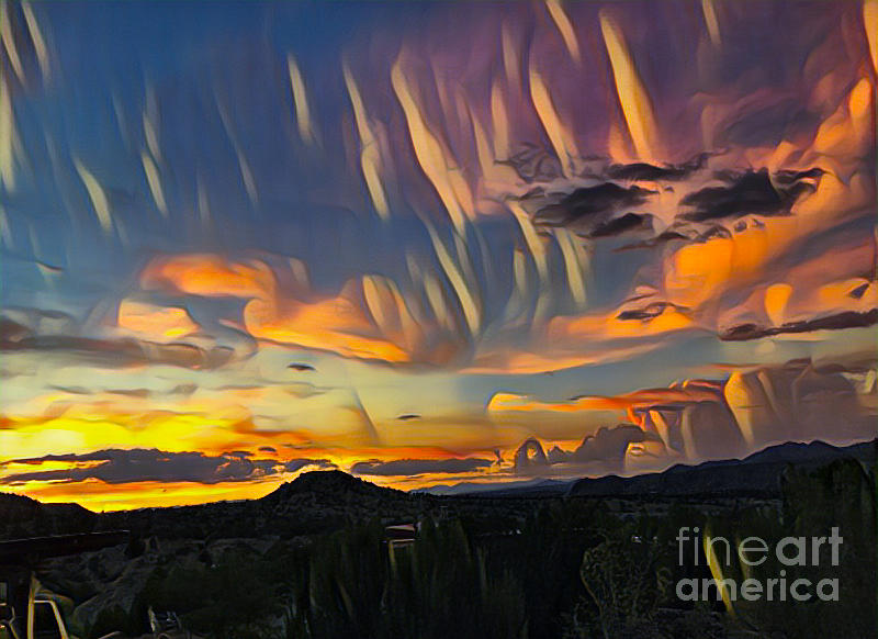 Cosmic Sky New Mexico Photograph by Glen Neff