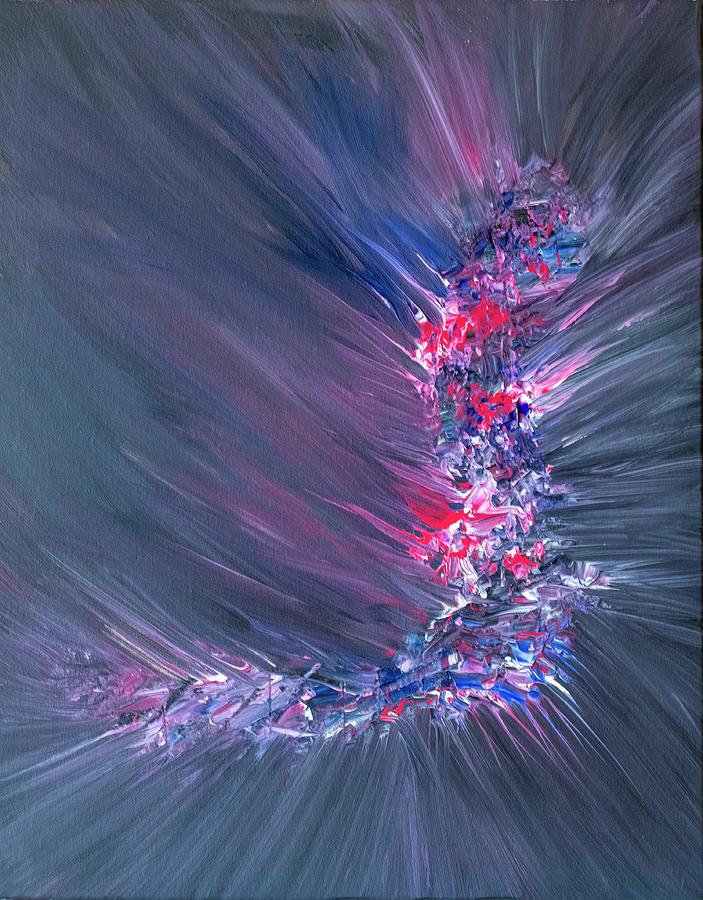 Cosmic Swirl Painting by Steven Richardson