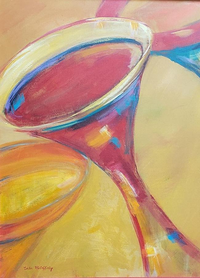 Cosmo Painting by Leslie McCafferty Pixels