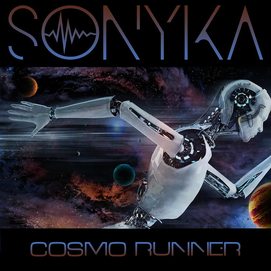 Cosmo Runner Digital Art by Sonyka