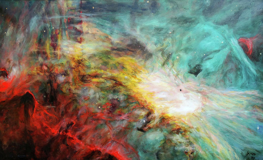 Cosmos Painting by Koro Arandia