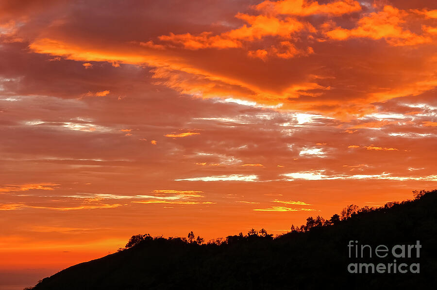 Costa Rica Evening Color Photograph by Bob Phillips