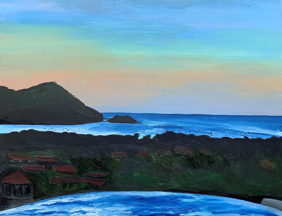 Seascape Painting - Costa Rica  by Natalia Ciriaco