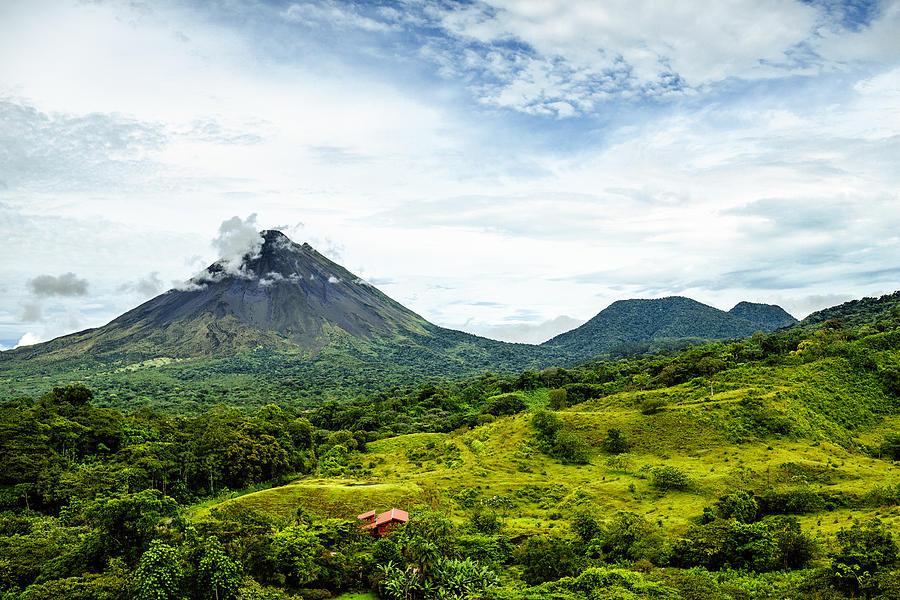 Costa Rica, Views of the Arenal volcano and Cerro Chato Photograph by Westend61