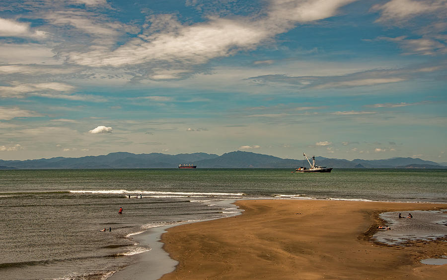 Costa Rican Coastal Photograph by Marcy Wielfaert