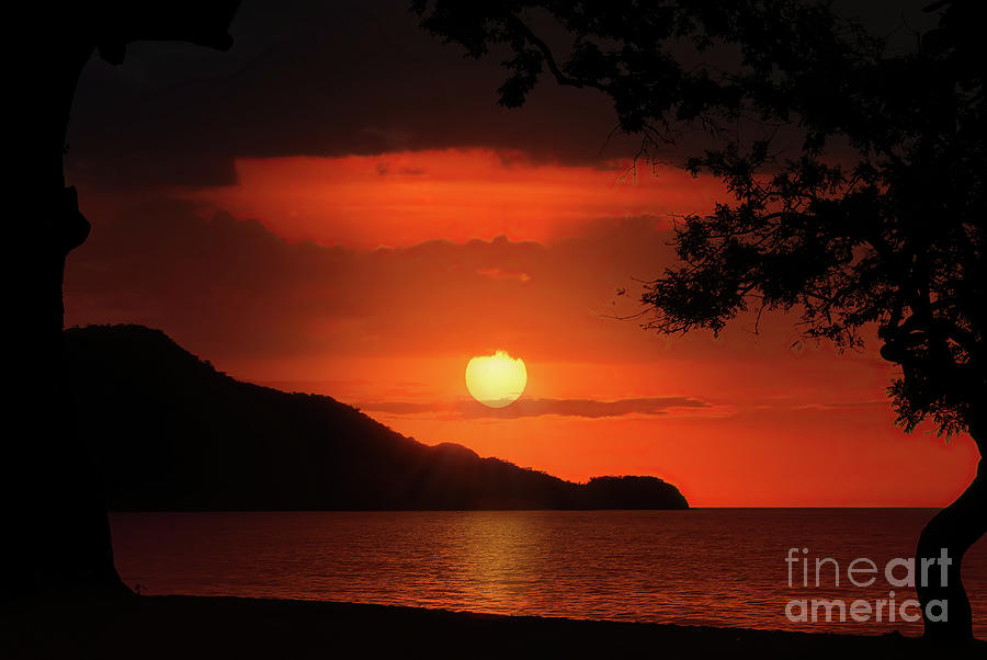 Sunset Photograph - CostaRicaSunset by Ed Taylor