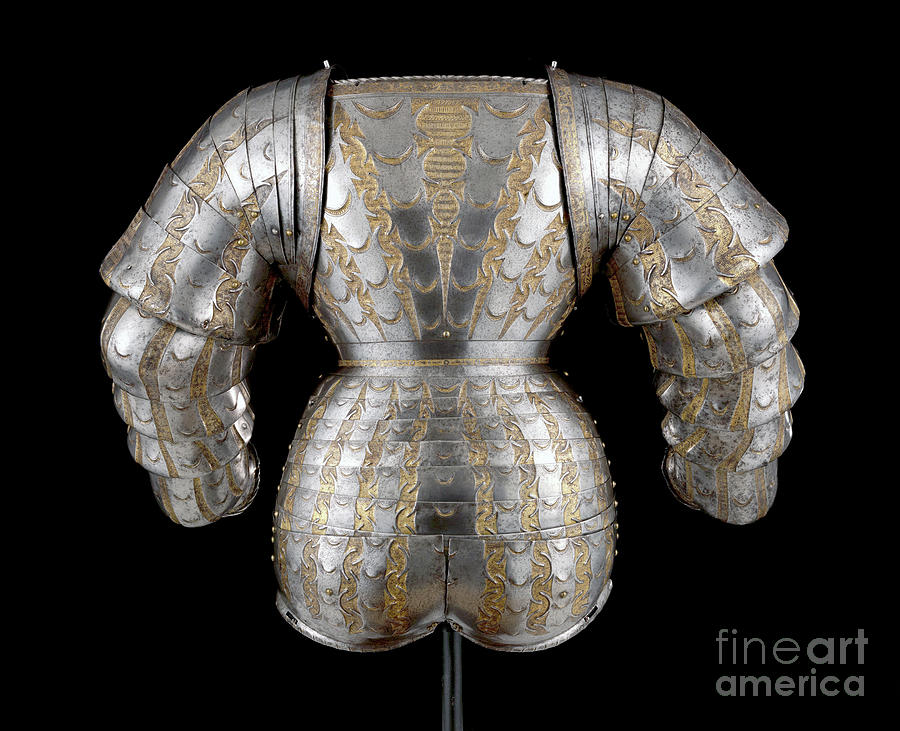 1525 Mixed Media - Costume Armor, c1525 by Kolman Helmschmid
