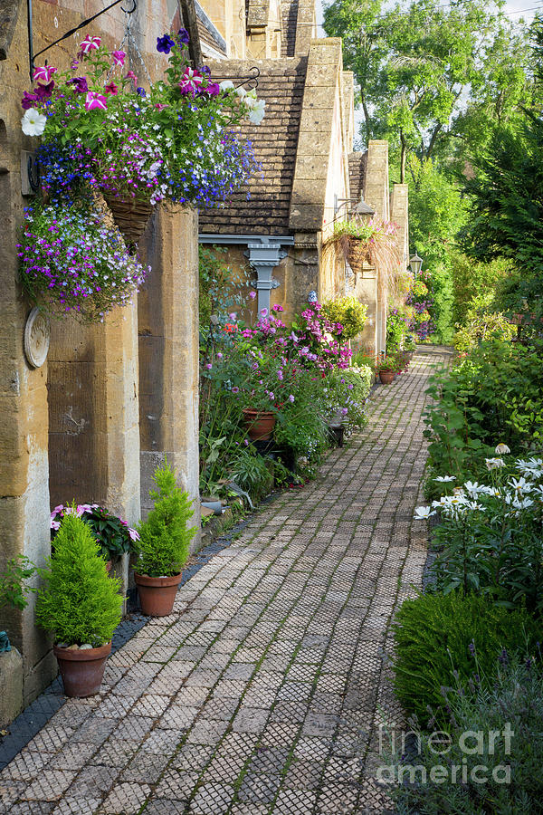 Cotswold Cottages - Winchcombe - England Photograph by Brian Jannsen