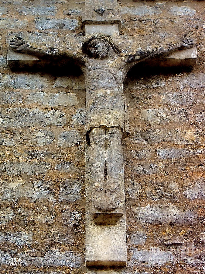 Cotswold Crucifix Photograph by Brian Watt