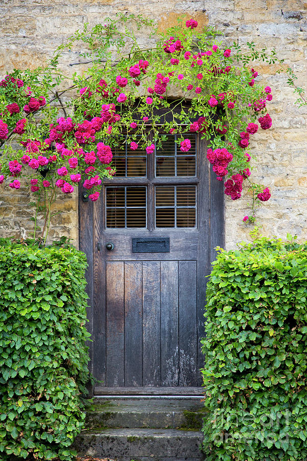 Cotswolds Door Photograph by Brian Jannsen