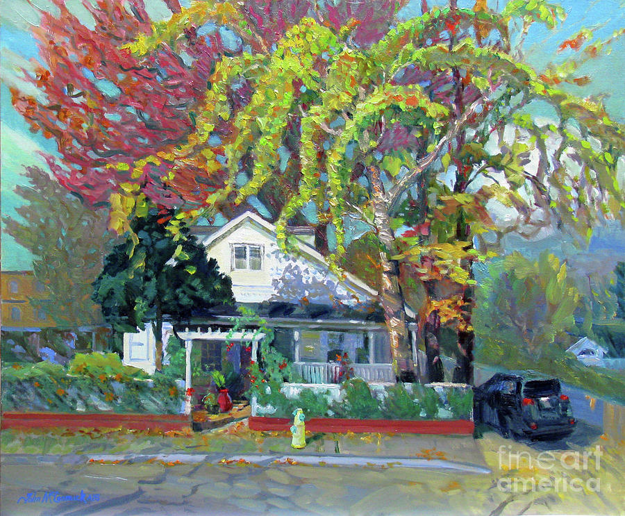 Cottage in the Sun Painting by John McCormick
