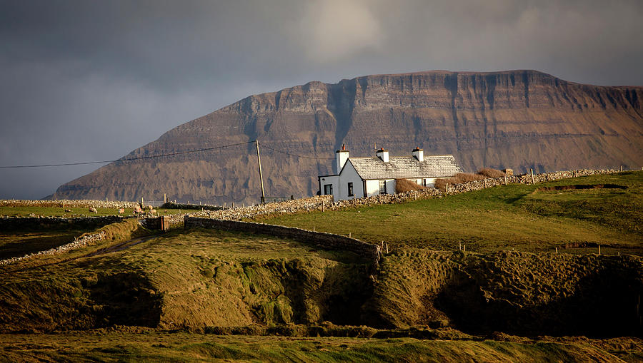 Cottage Under Ben Bulben, Sligo Photograph by Sublime Ireland