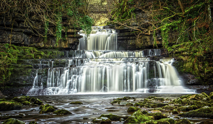 Cotter force waterfall in the heart of the Yorkshire dales 75 ...