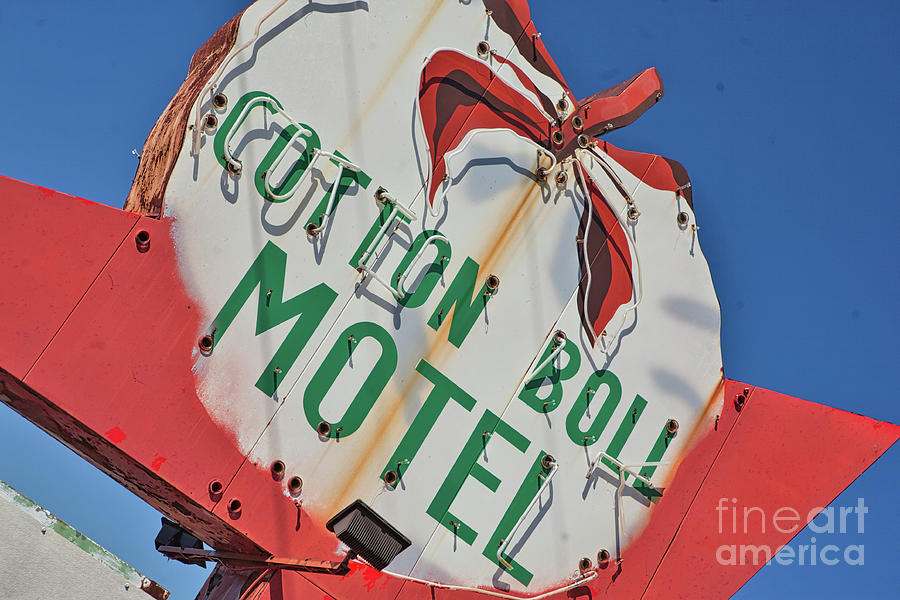 Cotton Boll Motel Photograph by Andrea Smith