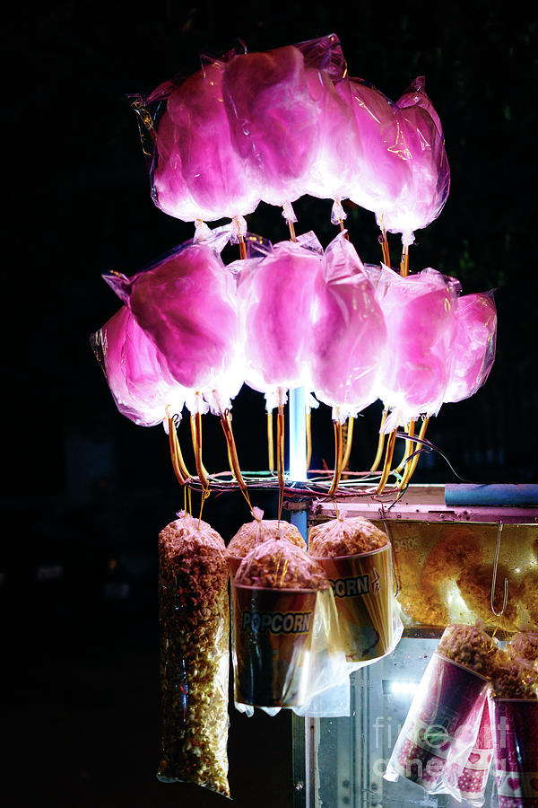Cotton Candy and Popcorn Photograph by Dean Harte