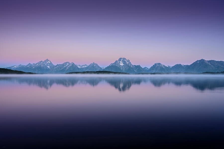 Cotton Candy Over Tetons  Photograph by Kelly VanDellen