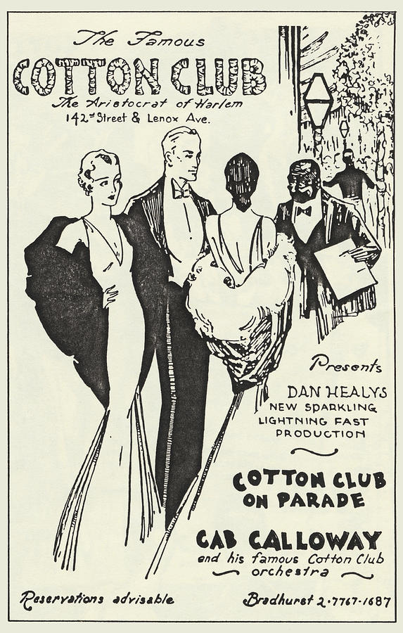 Cotton Club Program 1925 Photograph By Daniel Hagerman