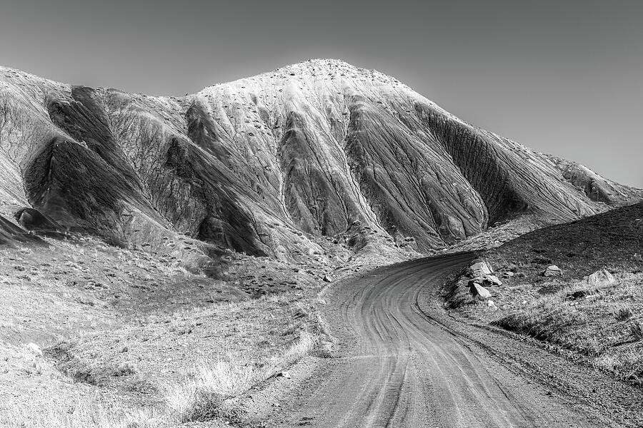 Nature Photograph - Cottonwood Canyon Road B/W by James Marvin Phelps Nature Photograph - Cottonwood Canyon Road B/W by James Marvin Phelps