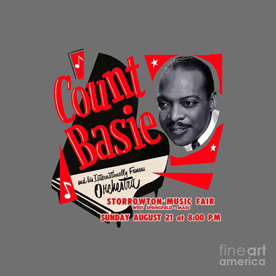 Count Basie Drawing by Alambana Baktiono Megantara