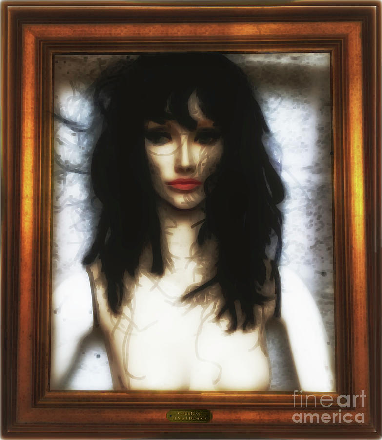 Art Frame Photograph - Countess Of Mad Desires by Steven Digman Art Frame Photograph - Countess Of Mad Desires by Steven Digman