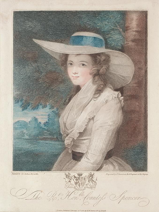Countess Spencer 1787 Francesco Bartolozzi Painting