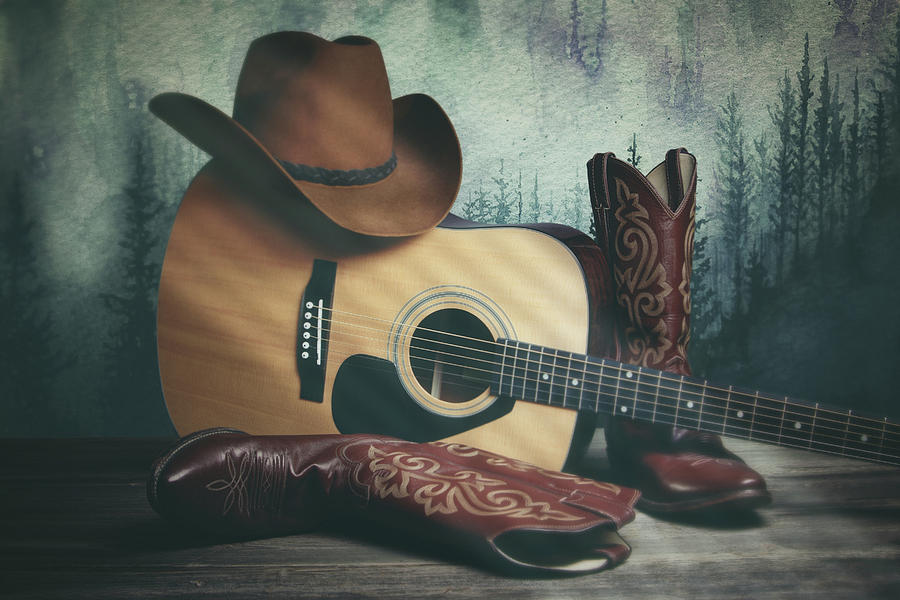 Music Photograph - Country and Western by Tom Mc Nemar