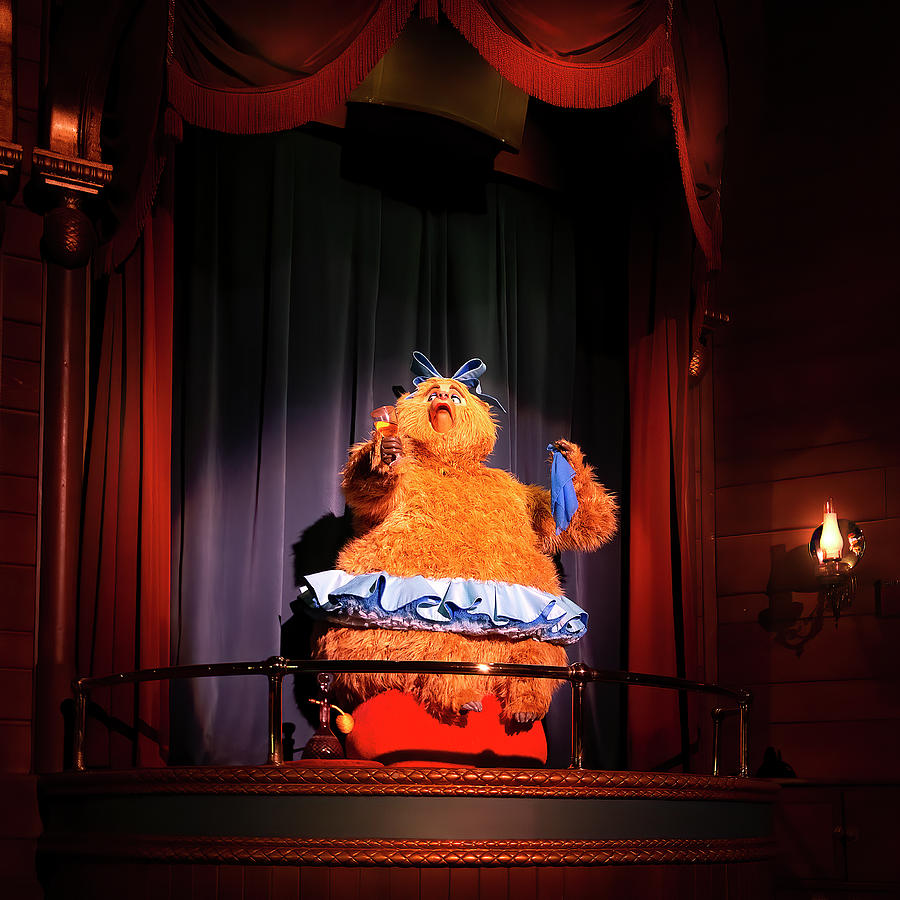 Country Bear Jamboree - Trixie St. Claire Photograph by Mark Andrew Thomas