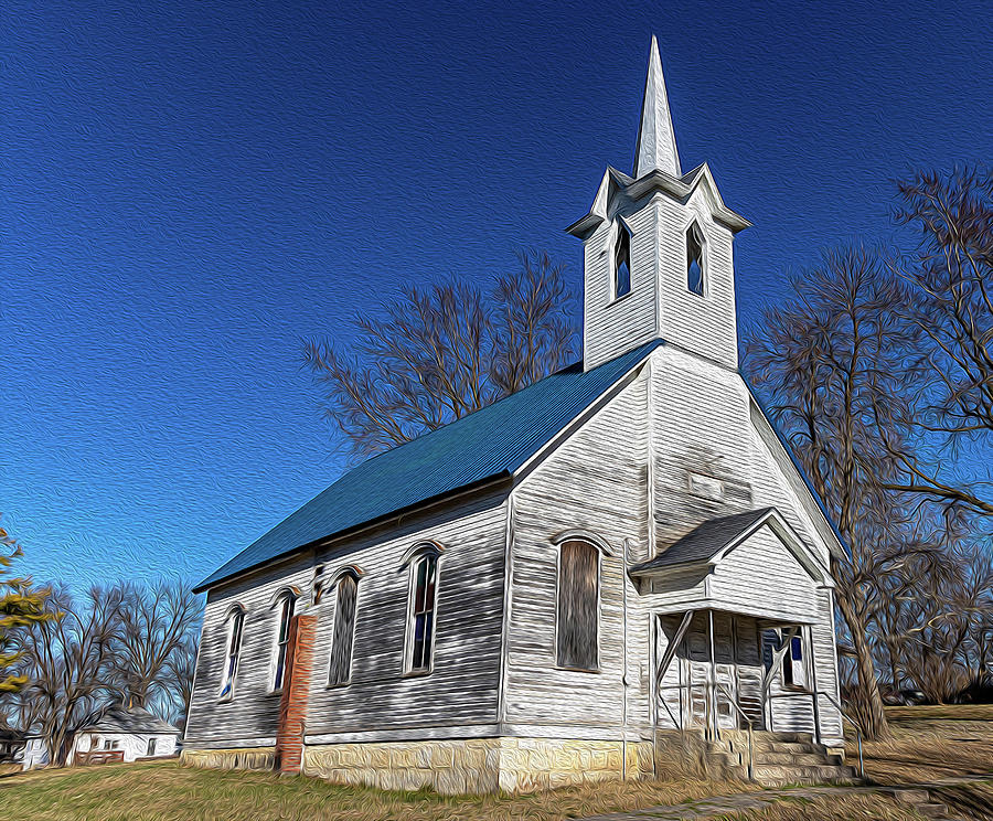 Country Church Photograph By Laura Taylor - Fine Art America