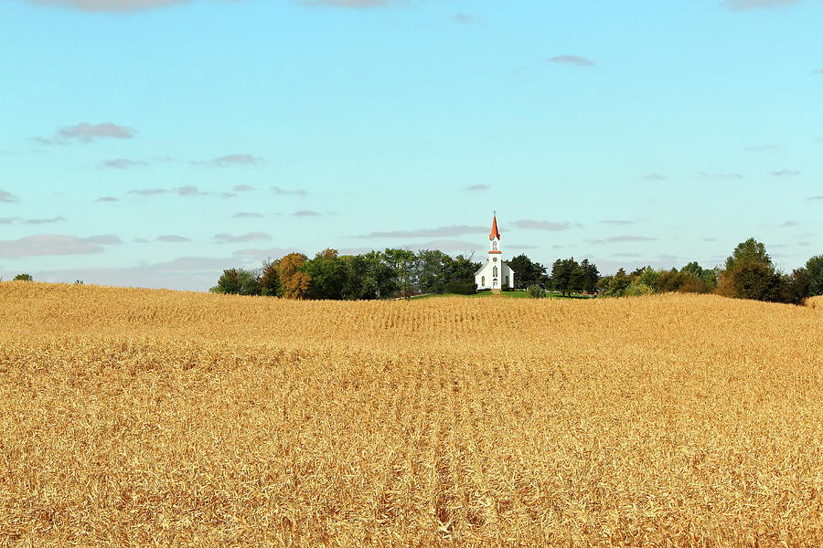 Country Church Photograph by Lens Art Photography By Larry Trager