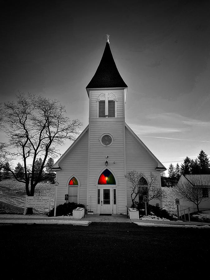 Country Church  Photograph by Jerry Abbott