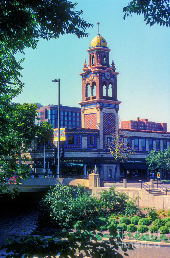 Country Club Plaza Clock Tower Photograph by Bob Phillips