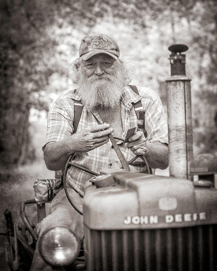 Country Farmer Photograph by Jaki Miller