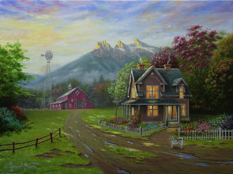 Country Home Painting