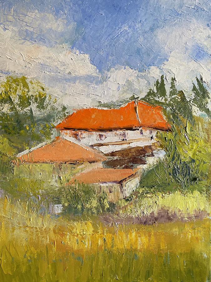 Country House Laguna Painting by Suzanne Giuriati Cerny