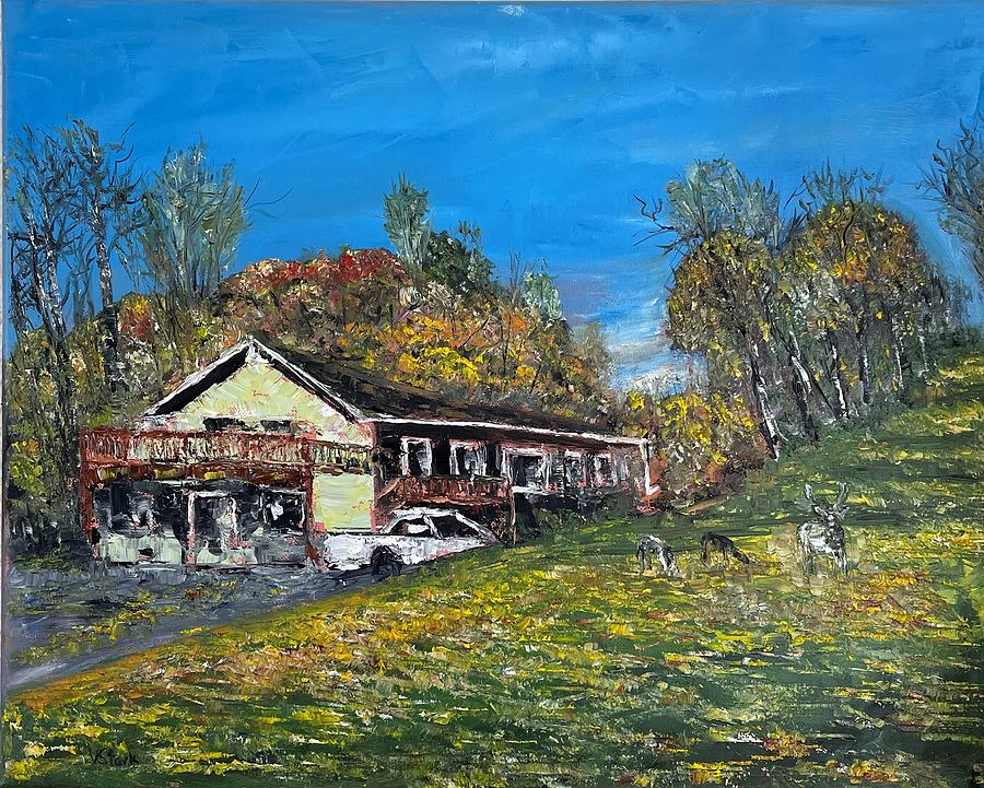 Country house Painting by Valerie Starkova - Fine Art America