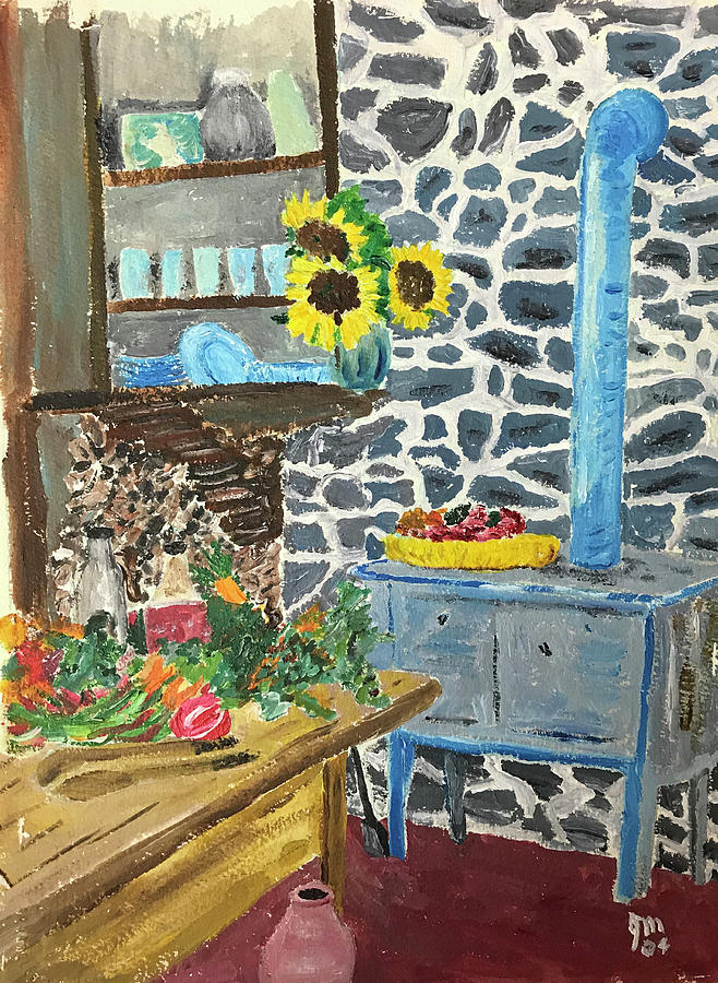 Country Kitchen Painting by John Macarthur