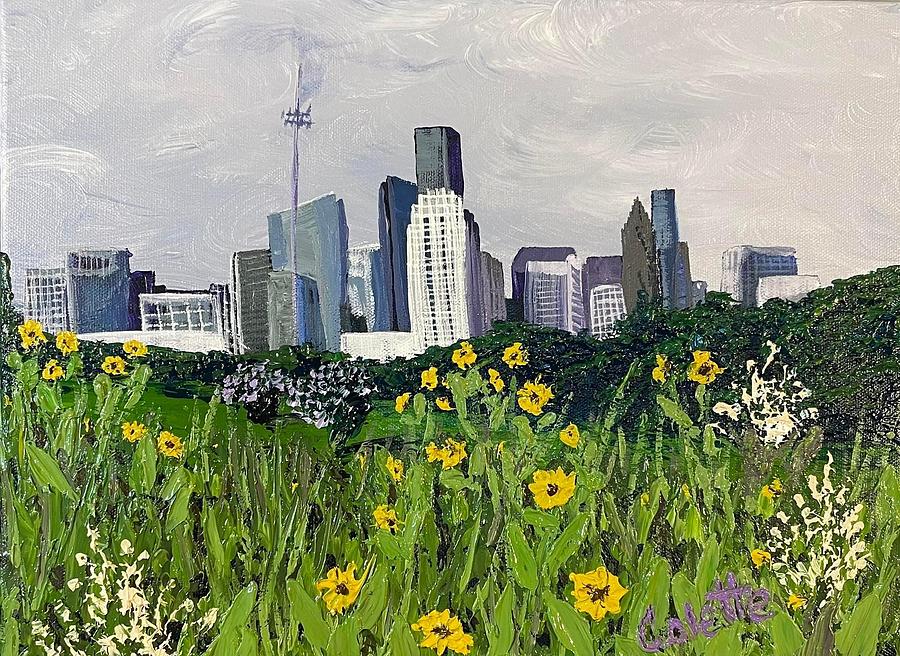 Country meets City Painting by Colette Lee
