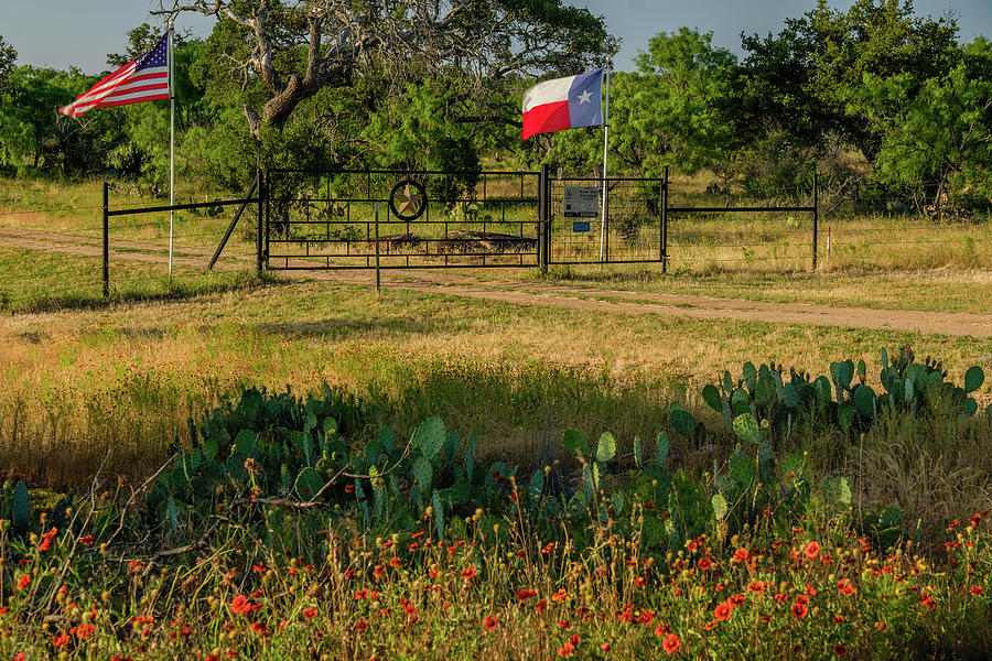 Countryside Patriotism Photograph by Johnny Boyd