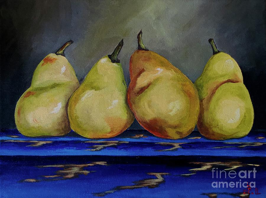 Country Pears Painting