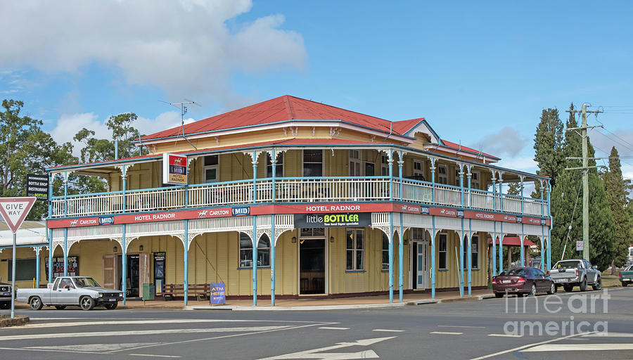 Country Pub. Blackbutt Queensland. Photograph by Christopher Edmunds