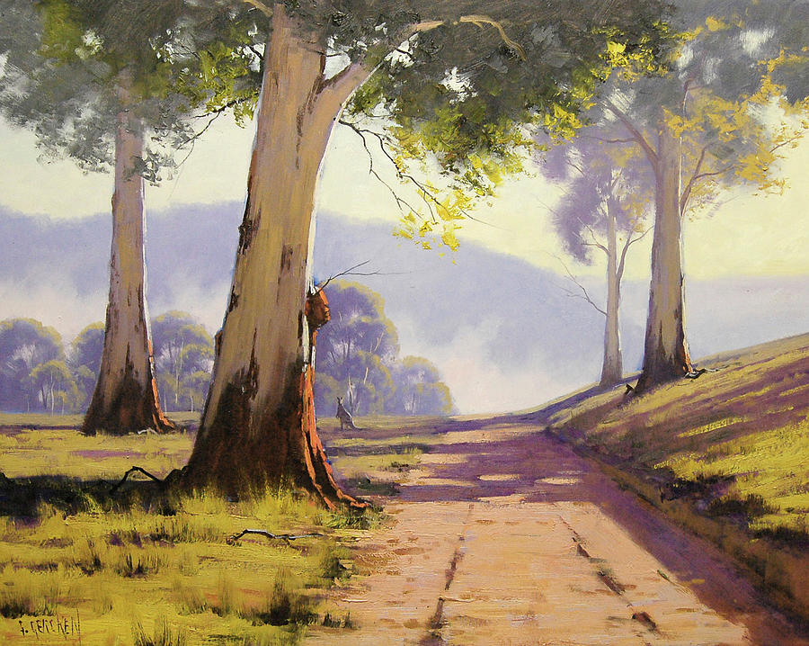 Nature Painting - Country Road Australia by Graham Gercken