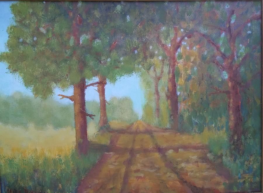 Country Road Painting by Michael Lynn Brown - Fine Art America