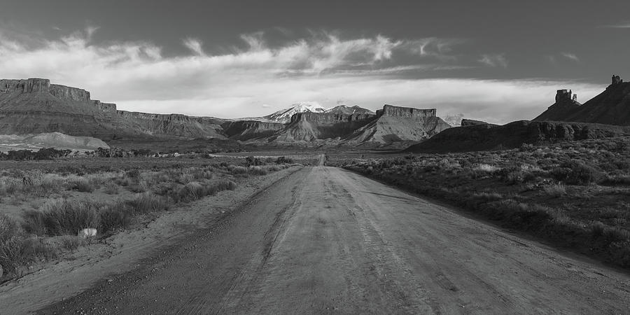 Country Road Near Moab Utah Photograph by Catherine Avilez