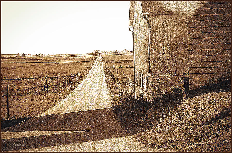 Country Road, Rural Pennsylvania Photograph by A Macarthur Gurmankin