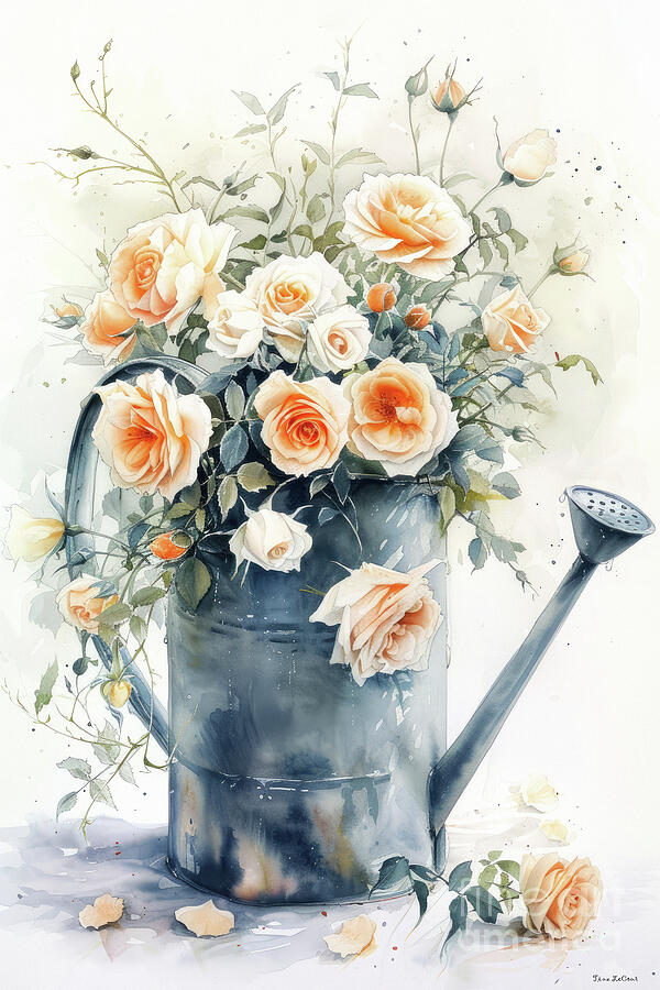 Country Roses Painting