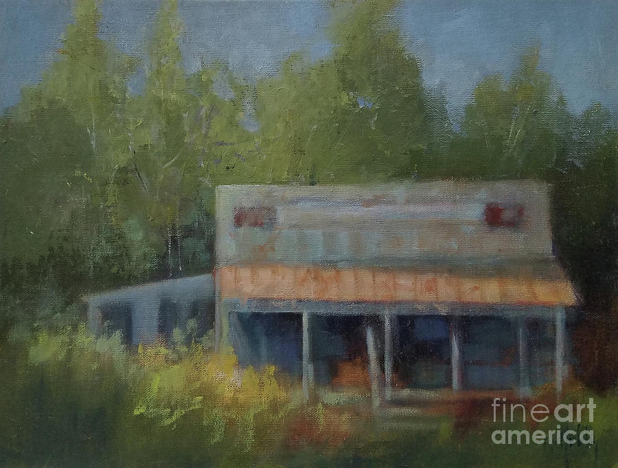 Country Store Painting by Mary Hubley