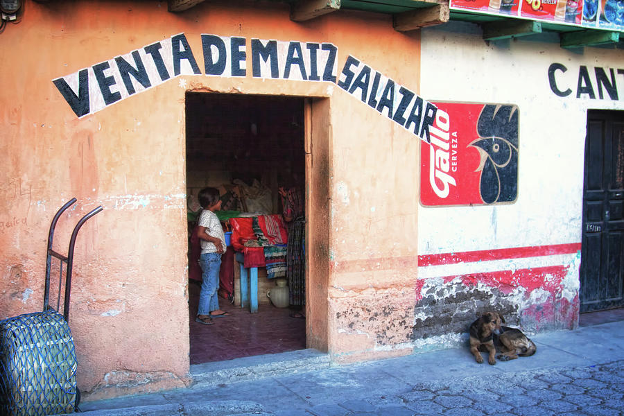 Country store Panajachel Guatemala Photograph by Tatiana Travelways