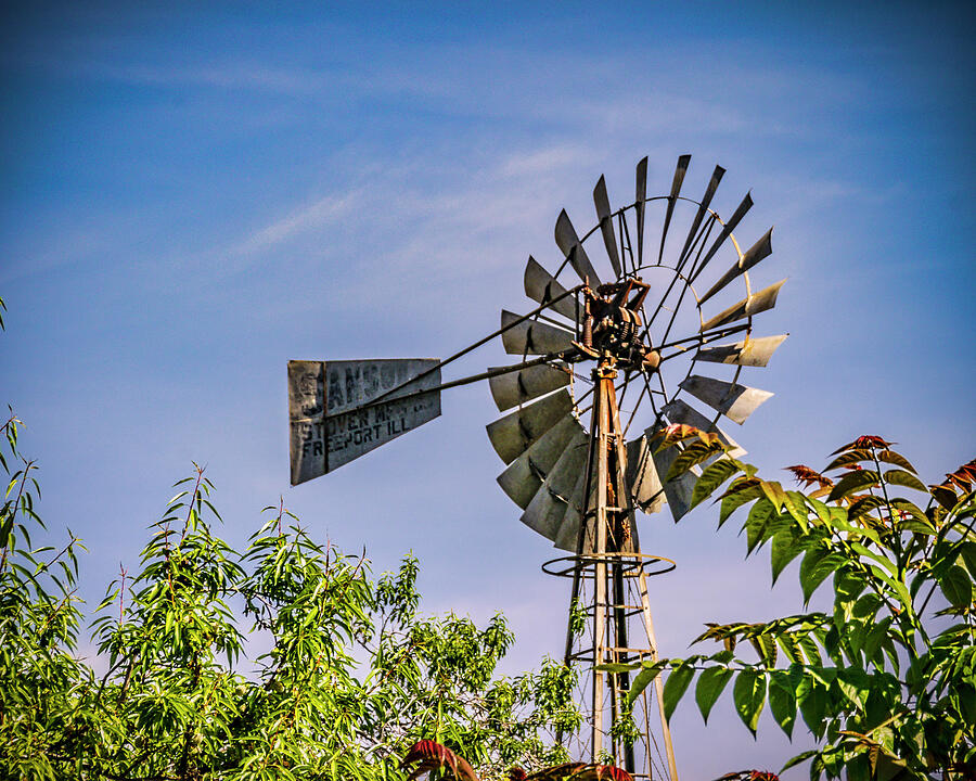 Country Windmill Photograph by William Havle