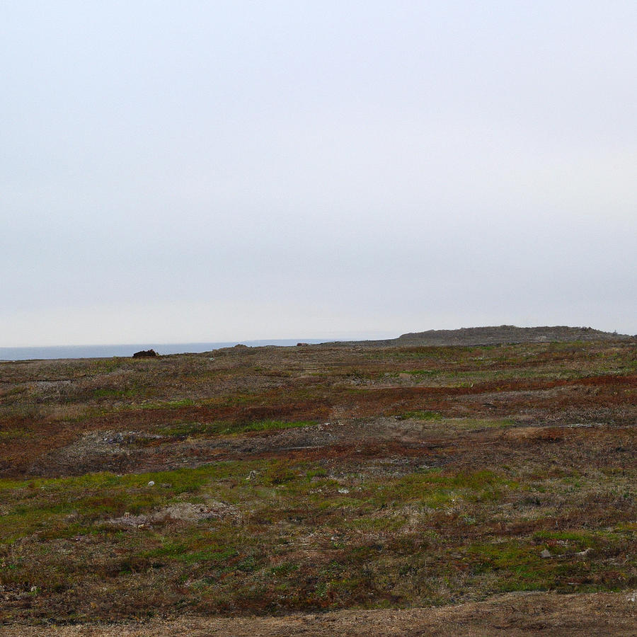 Countryside Ocean Tundra Digital Art by Localhost AI - Fine Art America